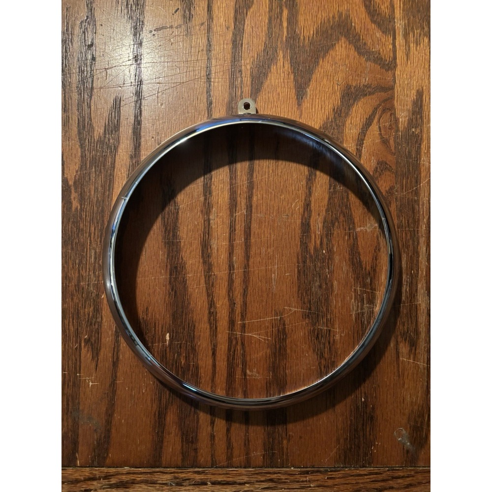 OEM Harley Davidson 7" Headlight Trim Ring Chrome Headlamp Bezel Mount